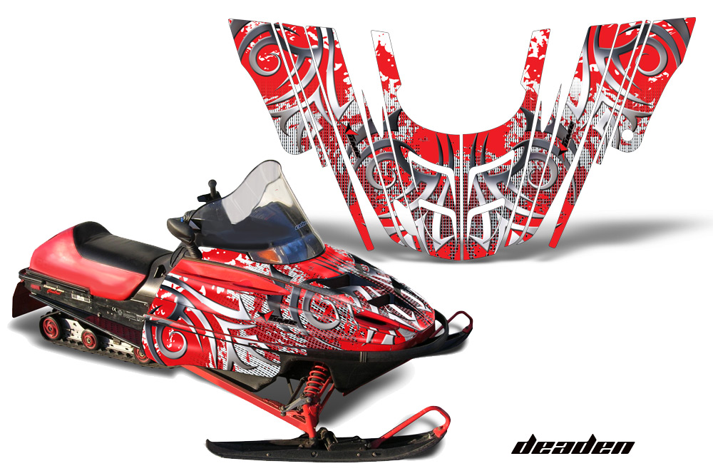 Polaris XC 700 Gen 2 II 99-03 Graphics Kit Wrap Deaden R